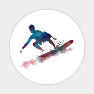 Surfer sport art Magnet